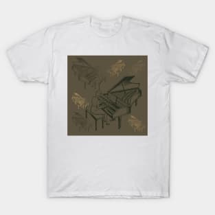 Harpsichord Camo T-Shirt